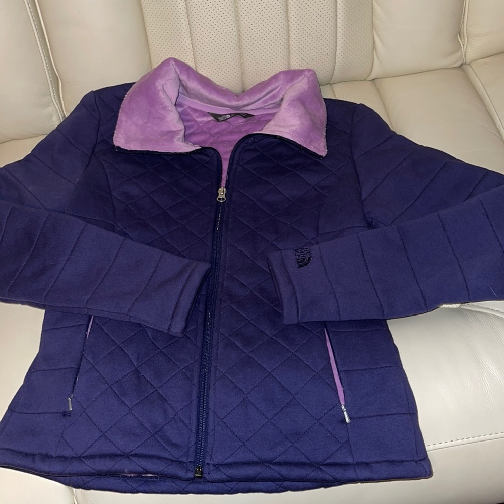 The Northface fleece lined jacket EUC - Picture 1 of 4